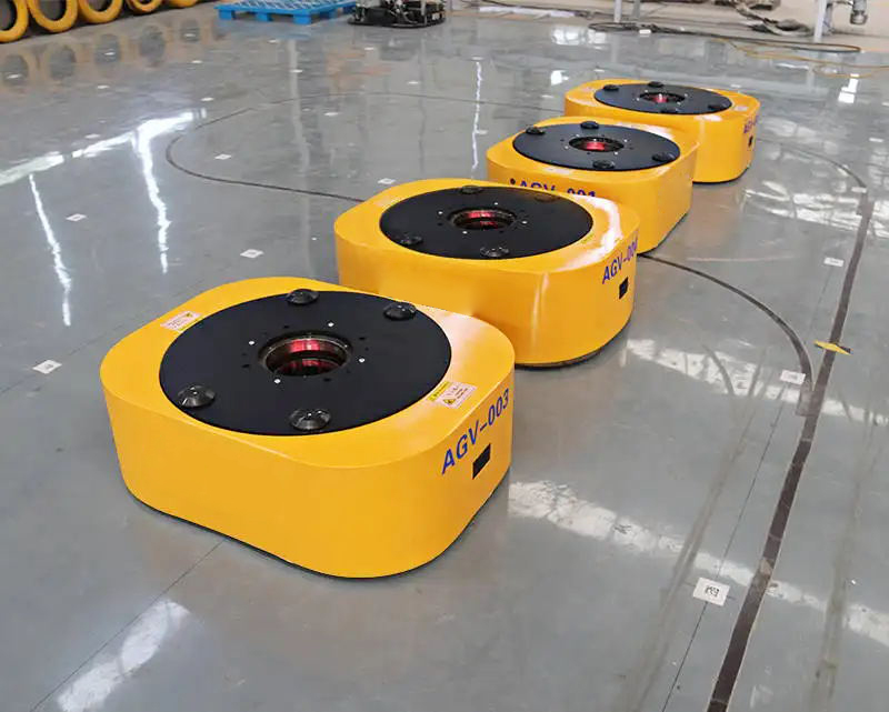 佰凡AGV潛伏式運載車應用案例(圖1)